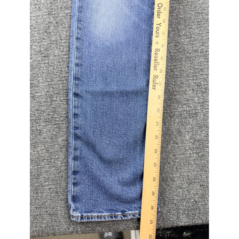 Levis 511 Slim Fit Jeans Mens 31x32 Blue Medium Wash Big E Denim 04511-5242 Y2K - Picture 9 of 11